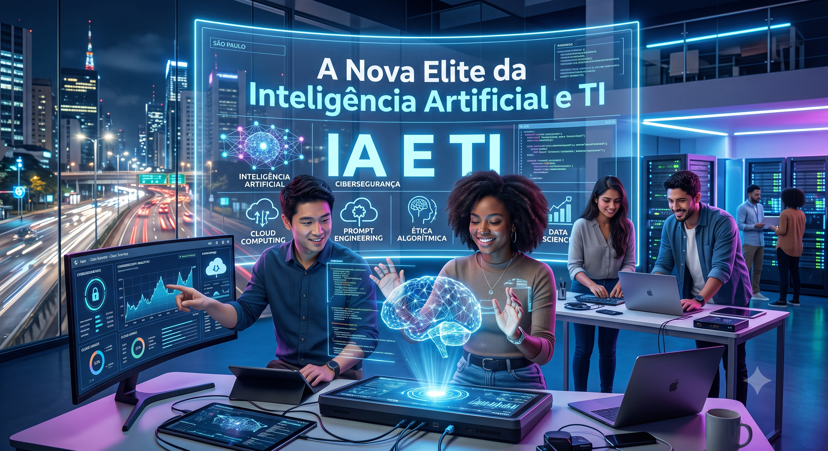 A Nova Elite da Inteligência Artificial e TI: O Futuro do Trabalho no Brasil