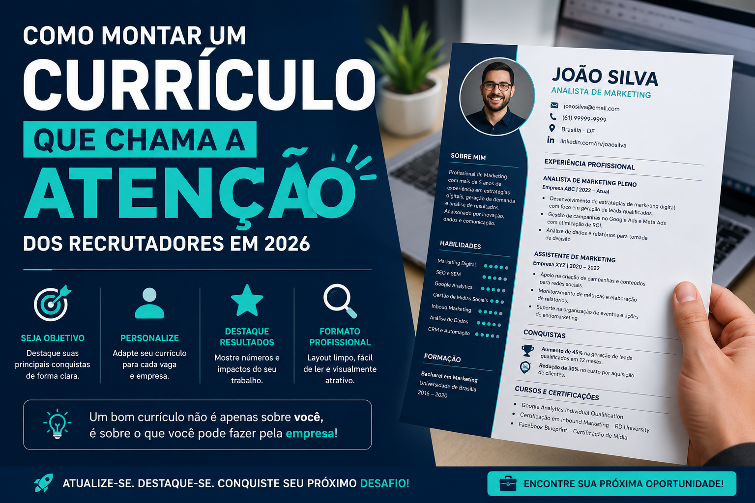 Currículo que Chama Atenção: Dicas para 2026