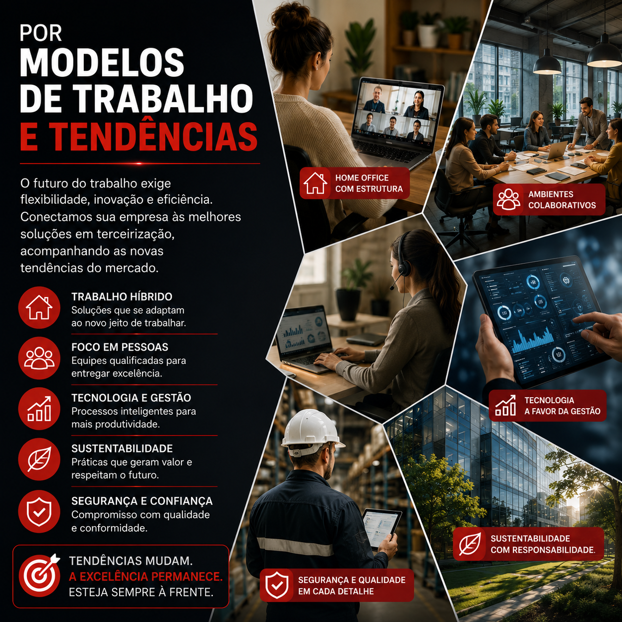 Modelos de Trabalho e Tendências: O Futuro do Mercado de Trabalho