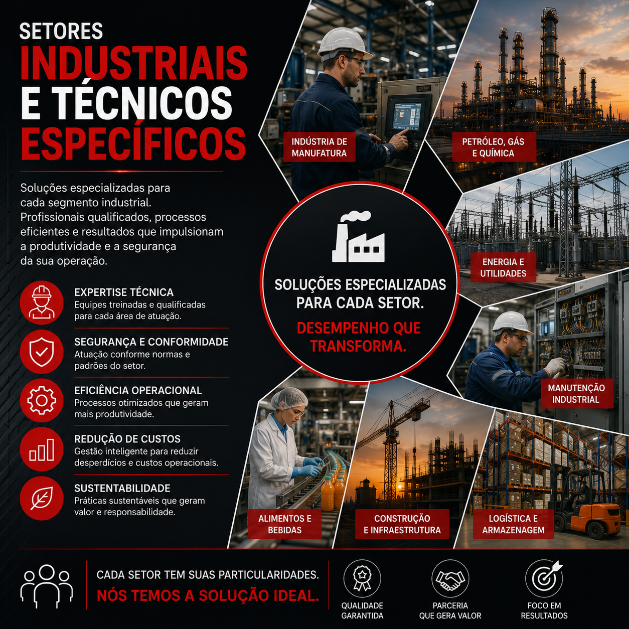 Setores Industriais e Técnicos Específicos: Onde Encontrar Oportunidades