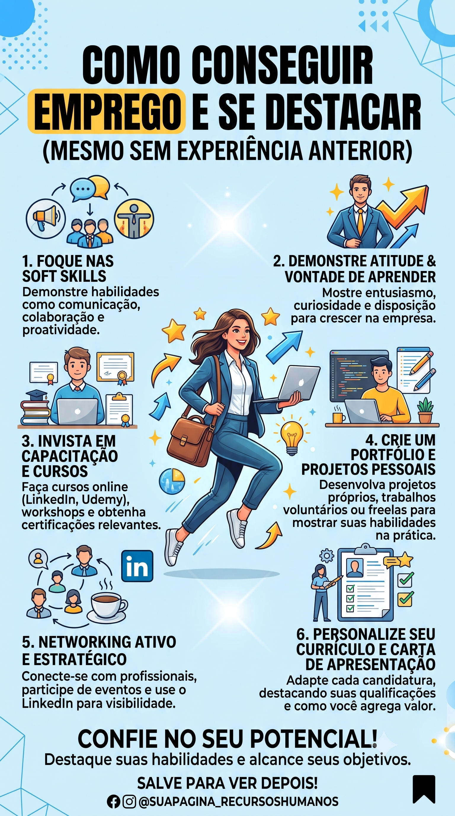 Como Conseguir Emprego e se Destacar sem Experiência Anterior