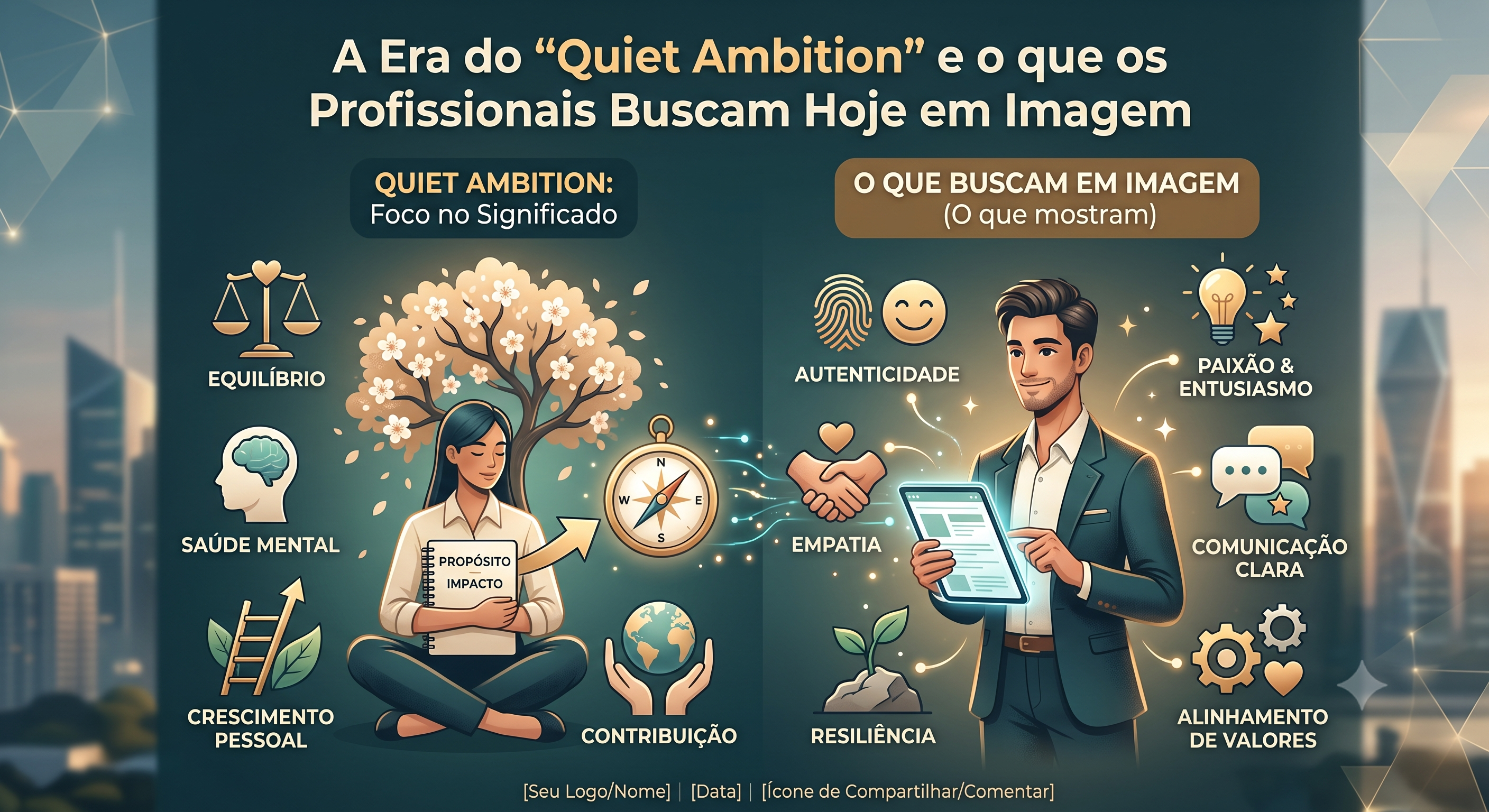A Era do 'Quiet Ambition': O que os Profissionais Buscam Hoje no Mercado de Trabalho