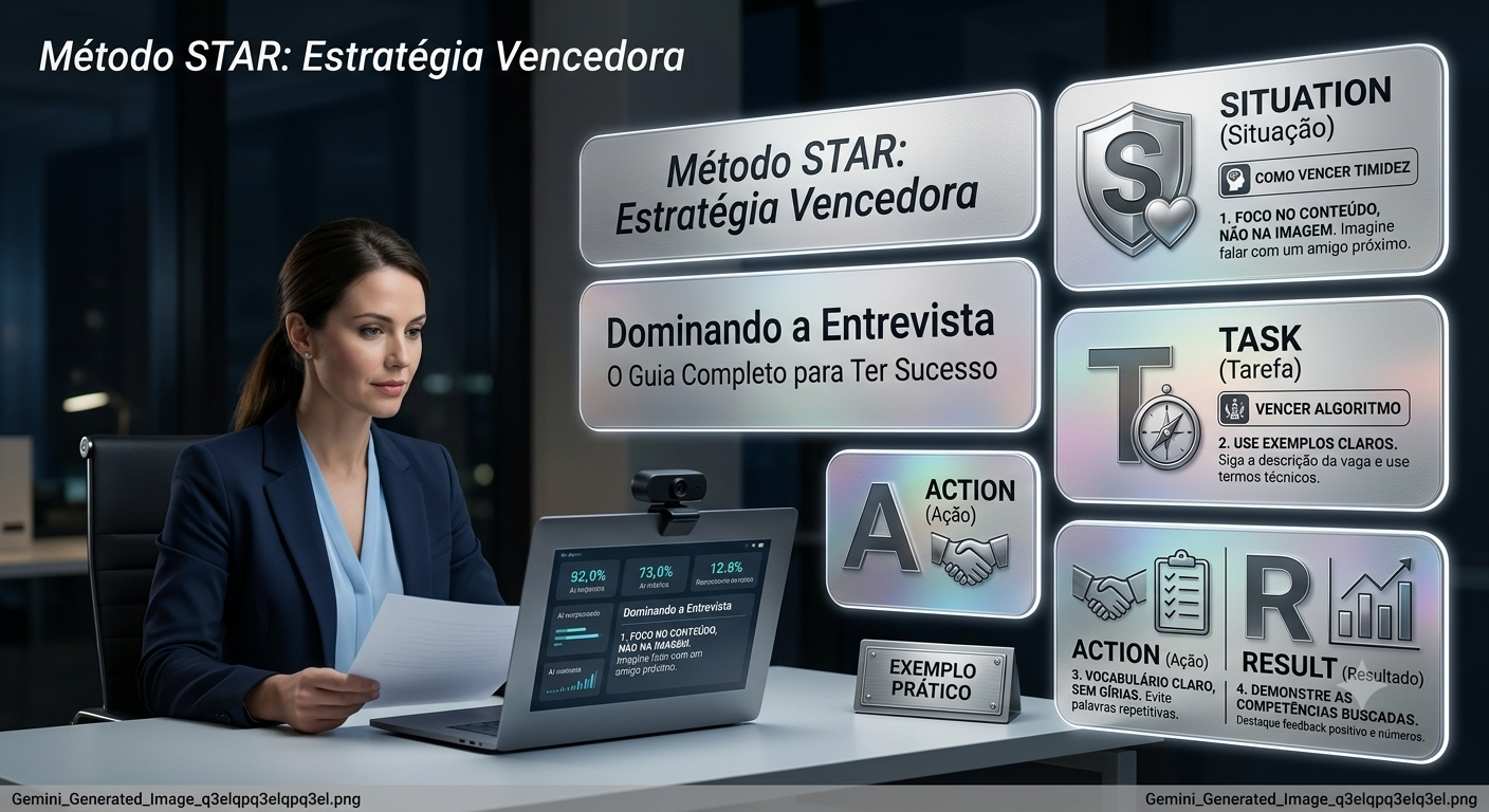 Método STAR: A Estratégia Certa para Responder Perguntas Comportamentais em Entrevistas